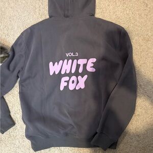 Brand new white fox hoodie